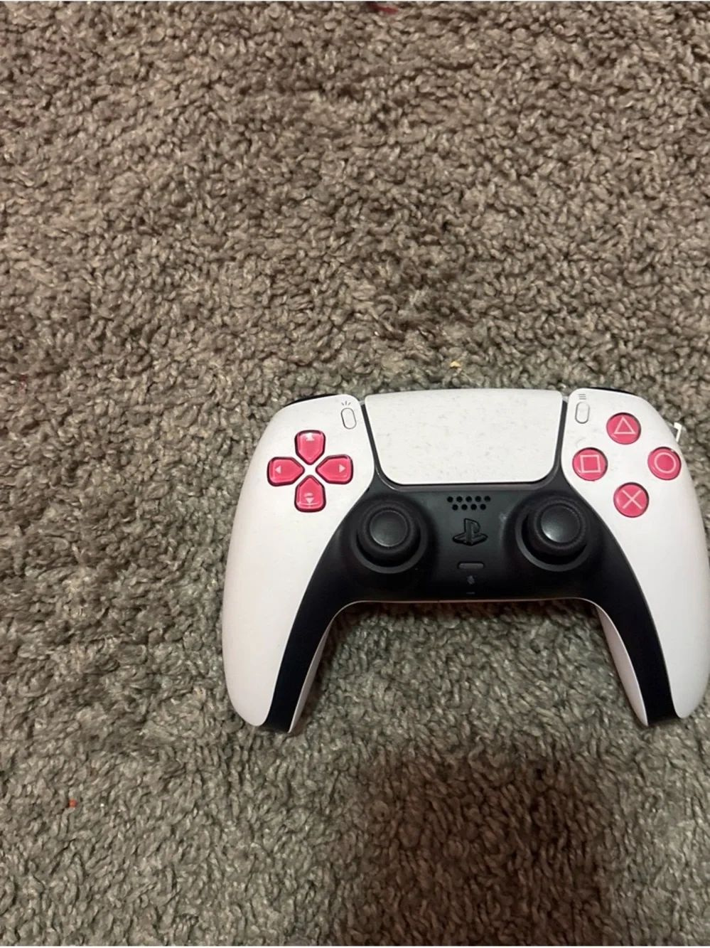 Sony DualSense Wireless Controller - White with Pink Accents